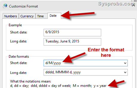 How To Change Date Format In Windows 10 8 1 To Dd Mm Yyyy