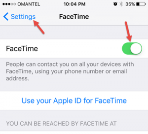 icloud facetime login not working authentication