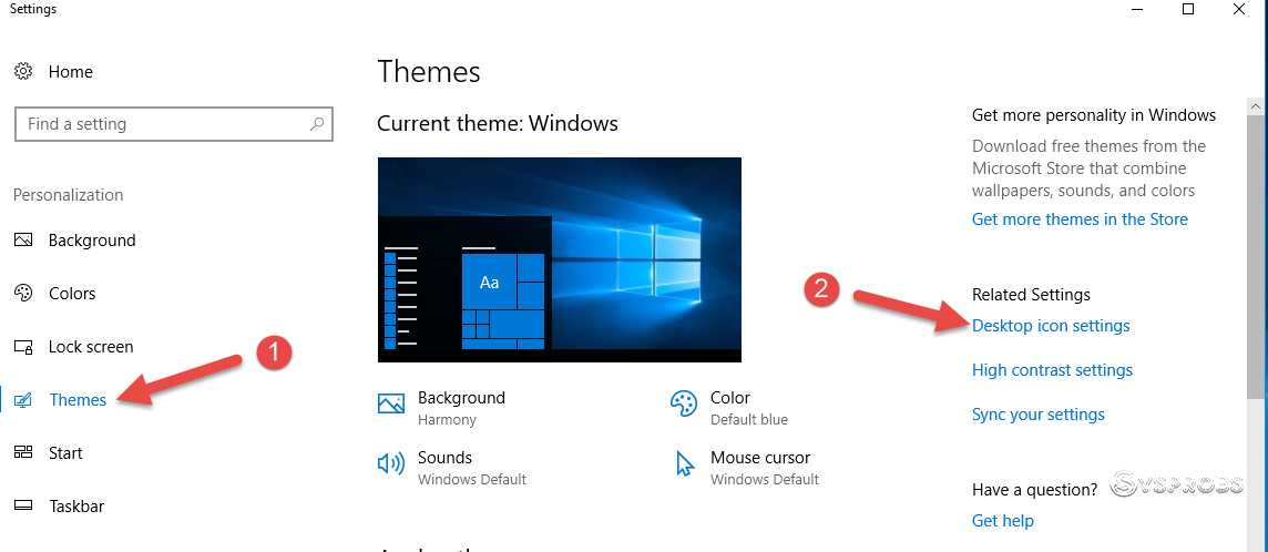 win10 set icon for video