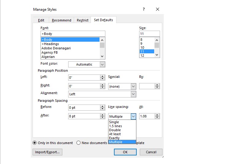 How To Change Line Spacing In Word 2013 2016 Solution With Images 