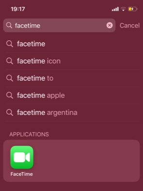 Found Facetime Icon