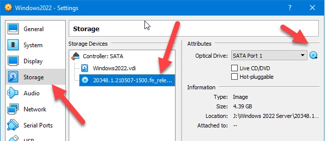 Mounted ISO File