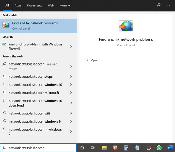 Network Troubleshooter