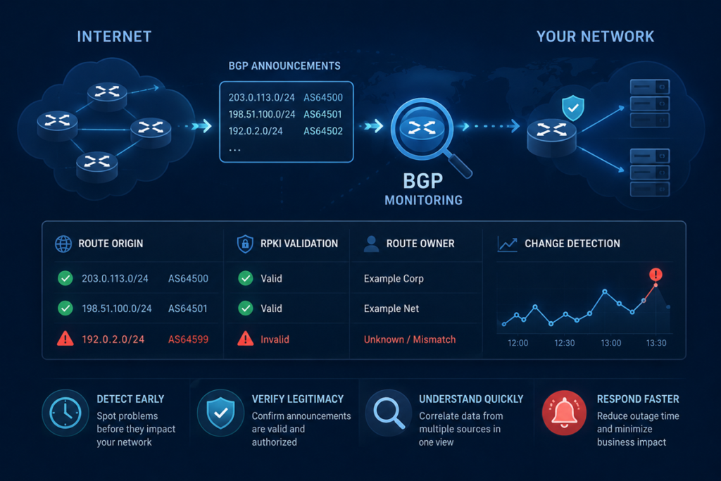 How BGP Monitoring Works