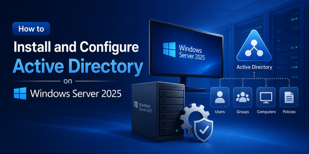 Install Active Directory On Windows 2025