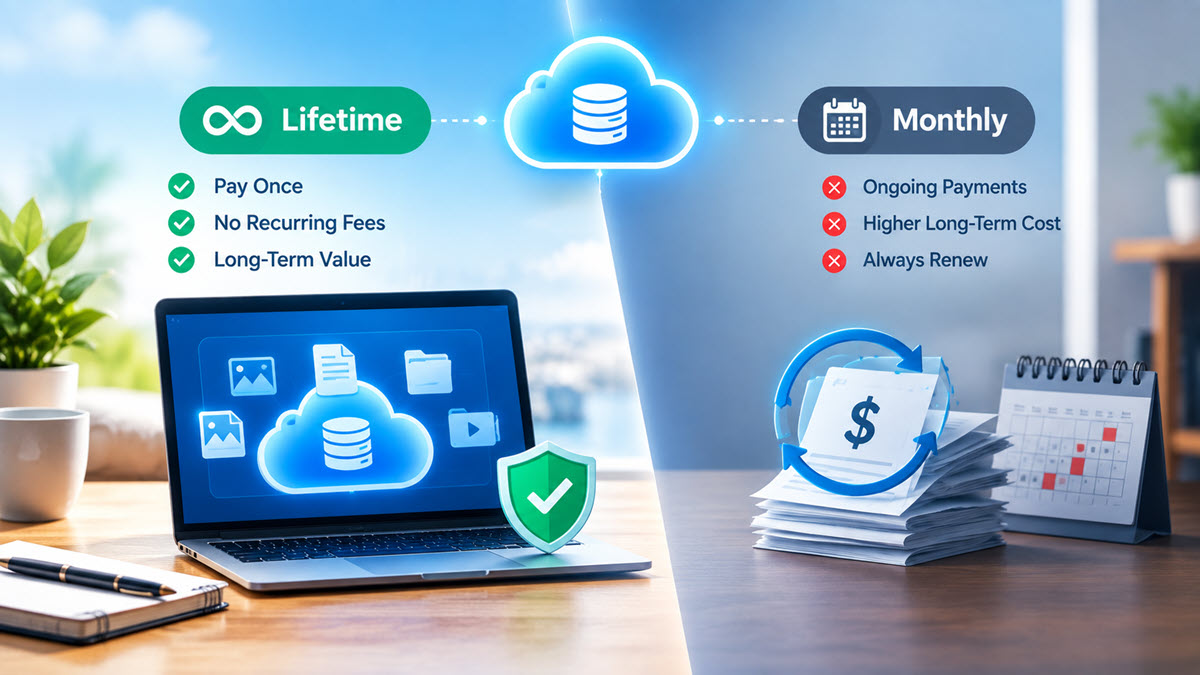 Main Advantages Of Buying Lifetime Cloud Storage