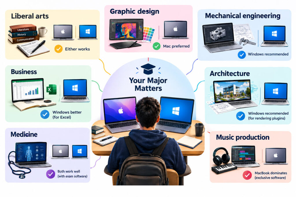 College Major Laptop Guide