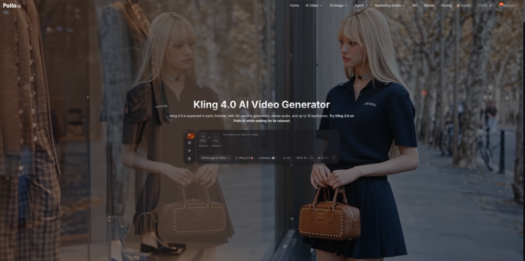 Image with Kling 4.0