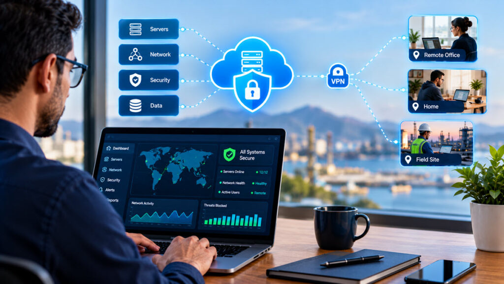 Secure Rmote Monitoring
