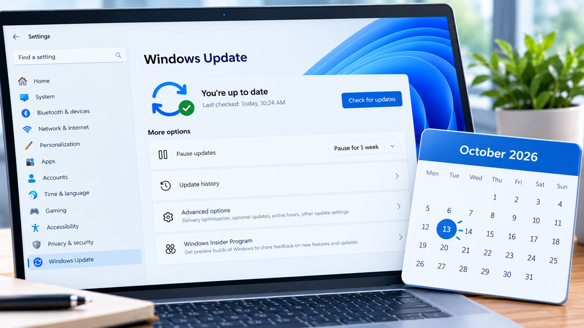 Windows 10 Update End
